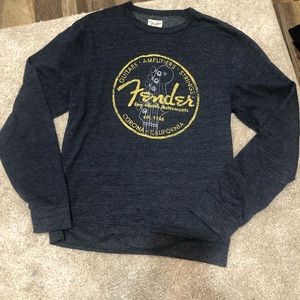 Fender Guitar sweatshirt Lucky Brand